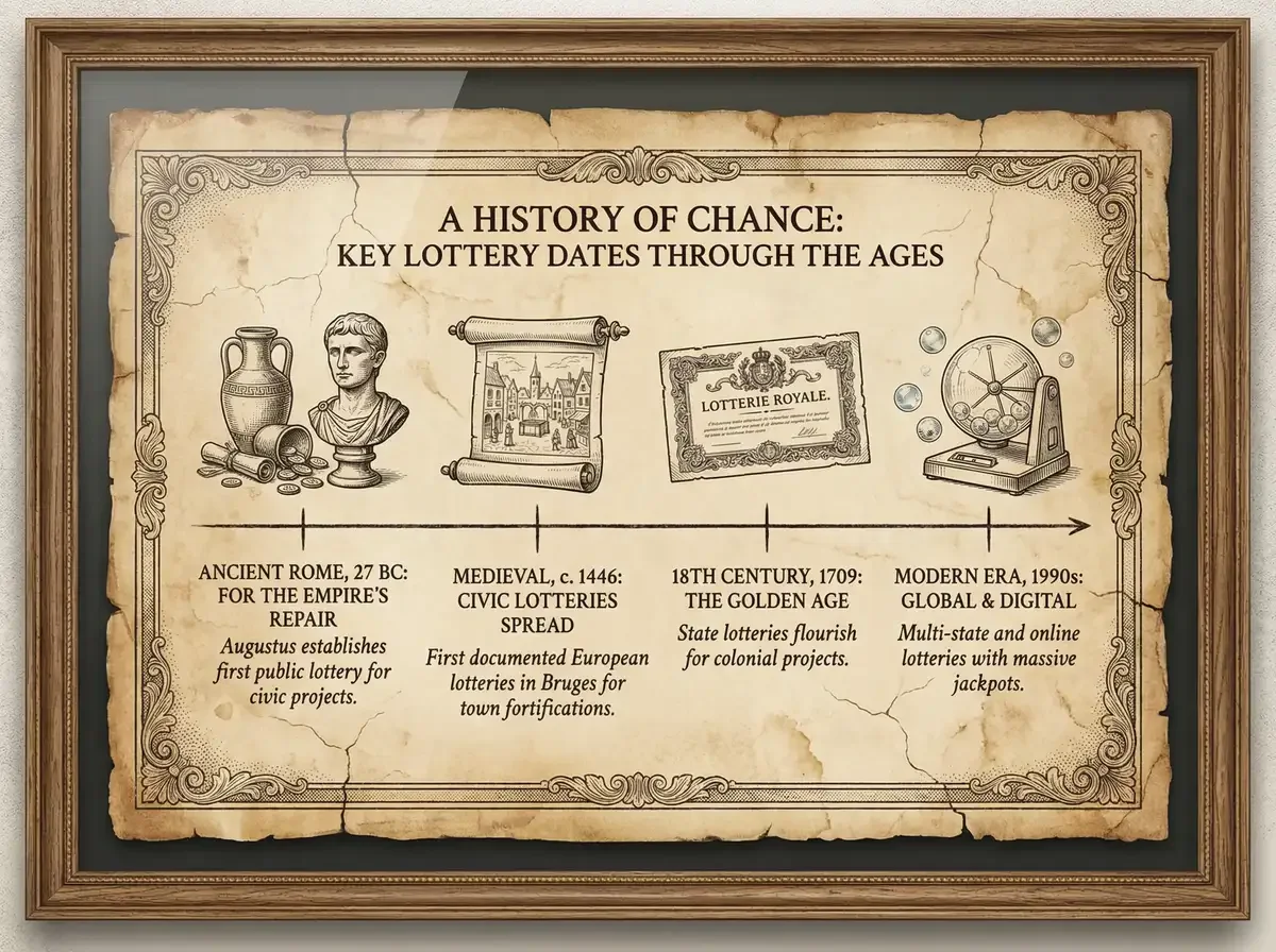 记录七星彩历史演变的时间轴编年史